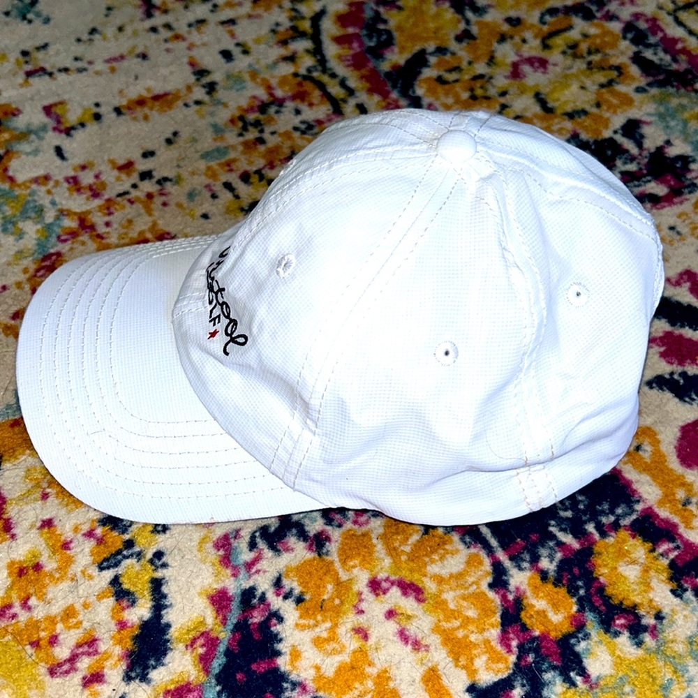 White Performance Baseball Cap - Picture 4 of 5